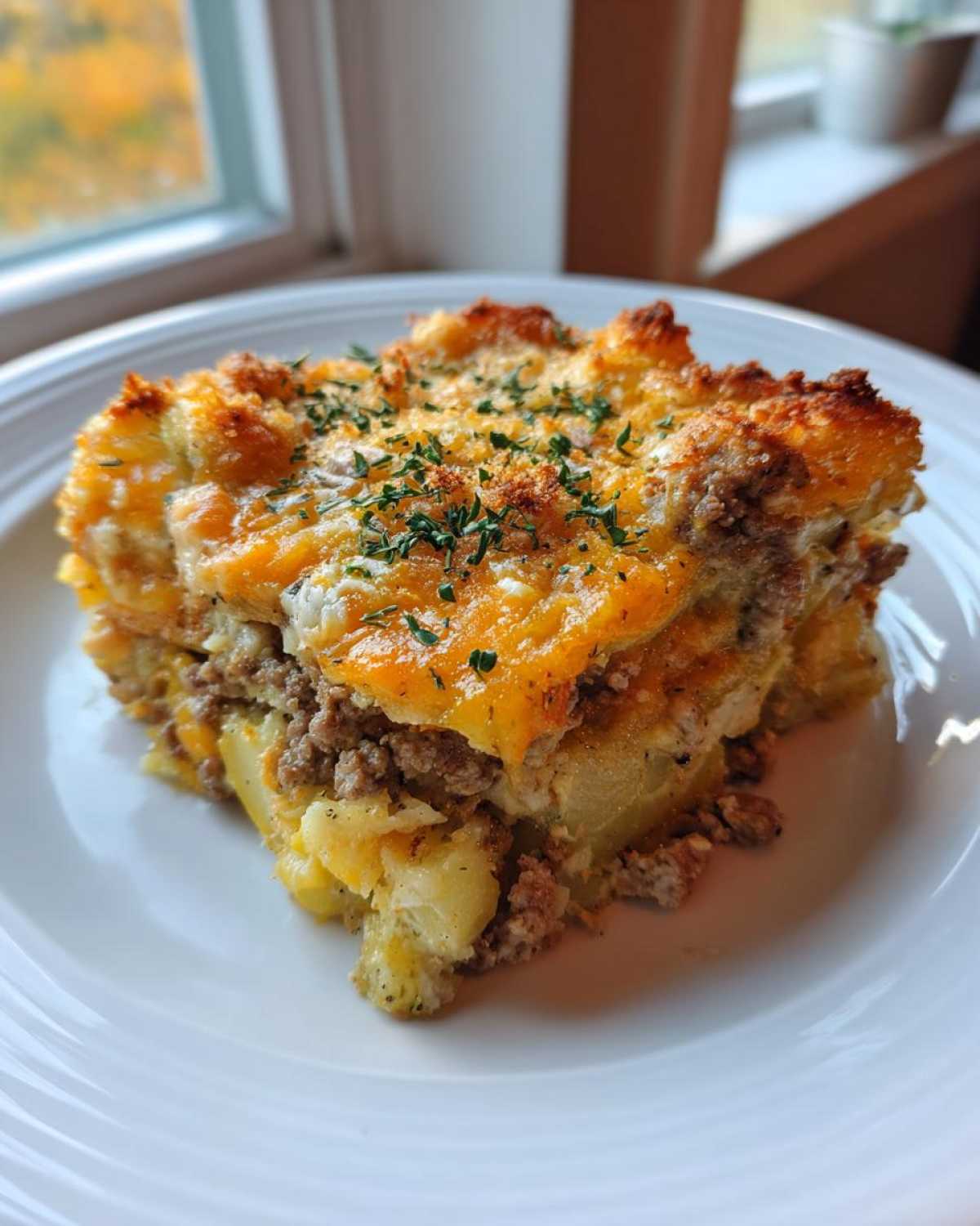 Loaded Squash Casserole with Ground Beef - detail 3