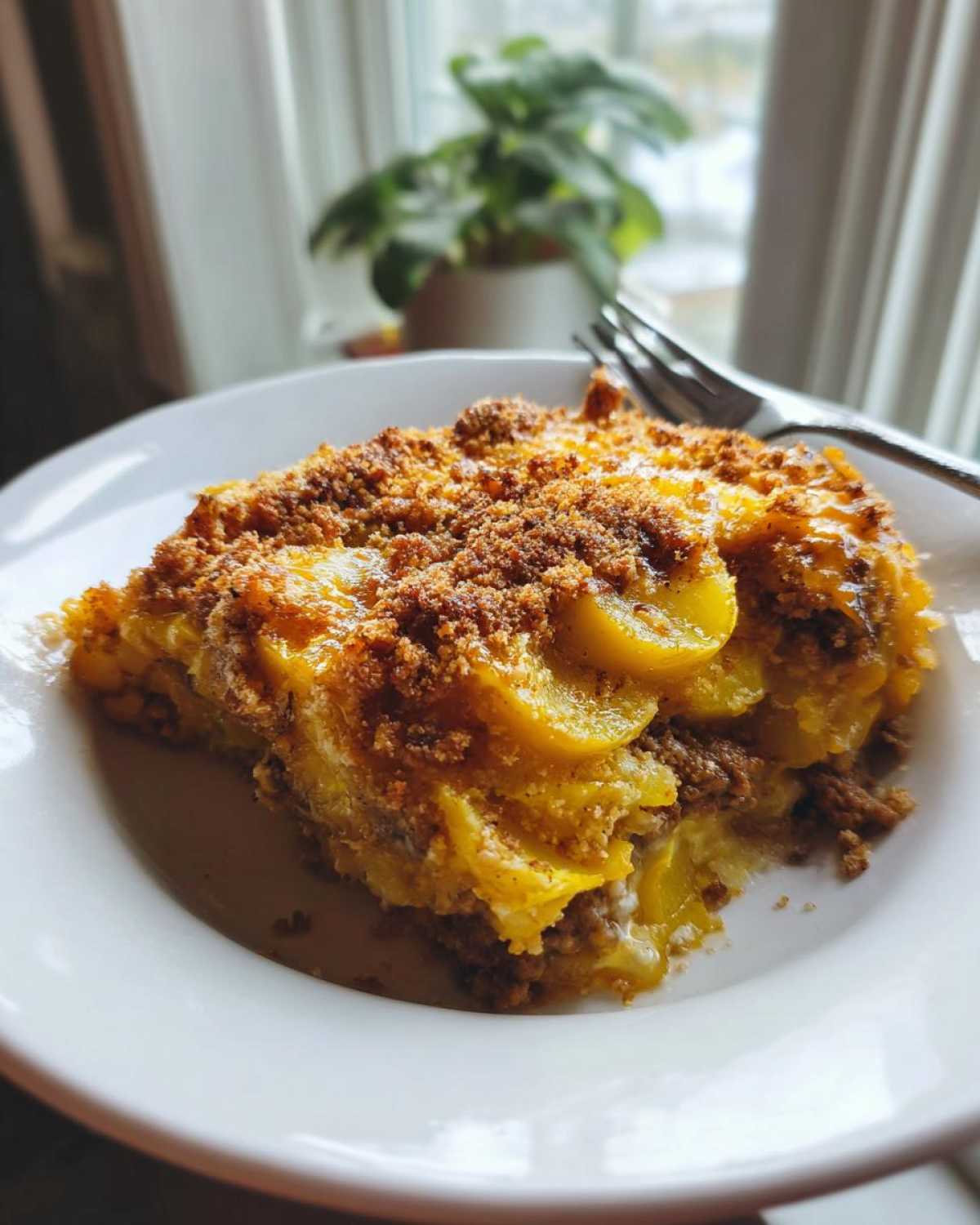 Loaded Squash Casserole with Ground Beef - detail 4