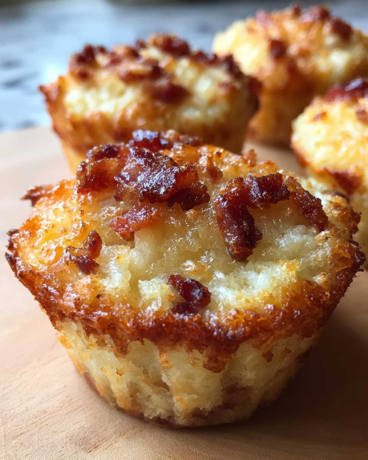 Maple Bacon Pancake Muffins - detail 3