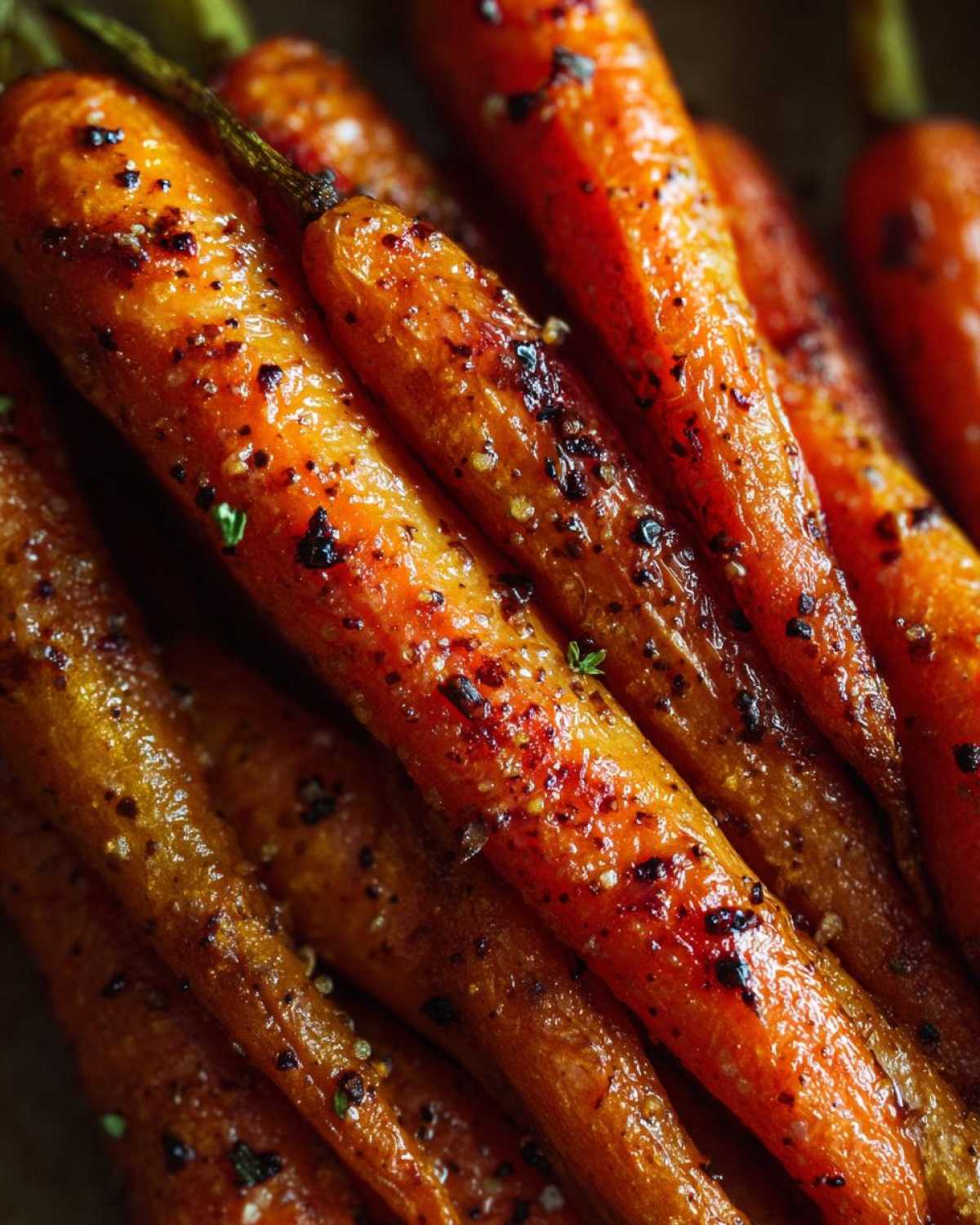 Maple Dijon Glazed Carrots - detail 1