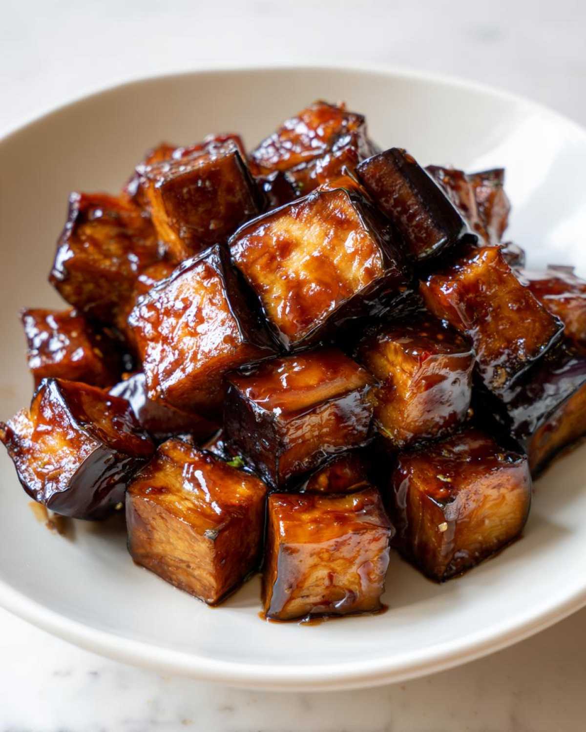 Miso Glazed Eggplant - detail 1