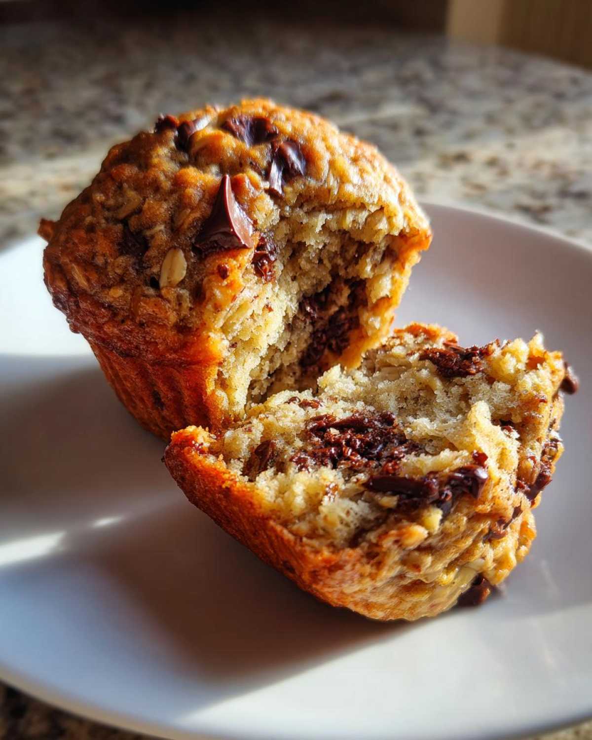Oatmeal Chocolate Chip Breakfast Muffins - detail 1