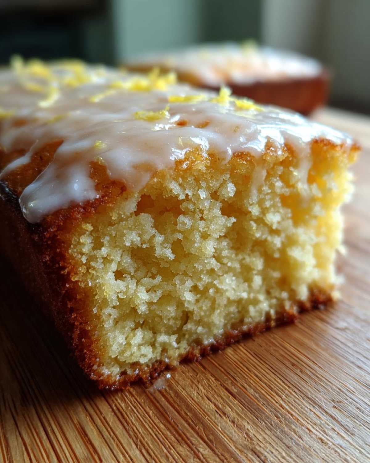 Olive Oil Cake with Lemon Glaze - detail 4