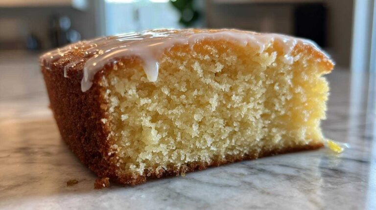 Olive Oil Cake with Lemon Glaze