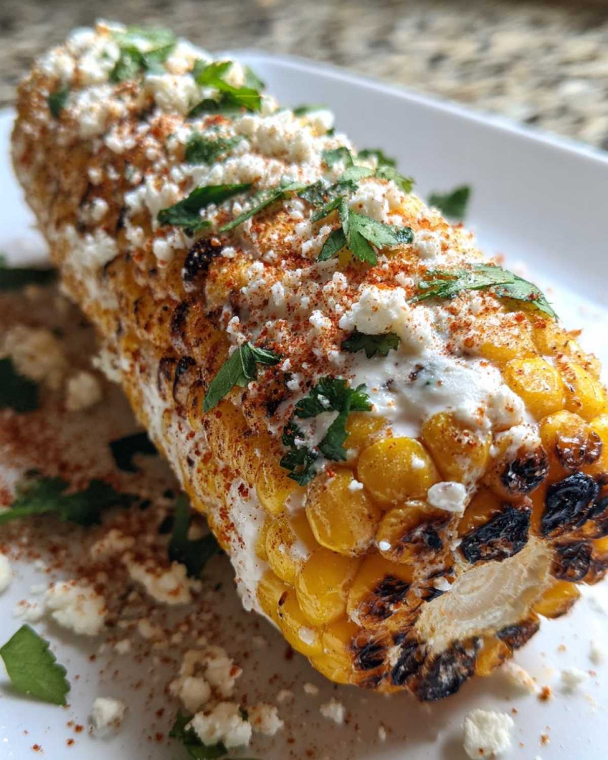 Oven-Roasted Mexican Street Corn with Garlic Aioli - detail 2