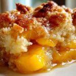 Peach Cobbler with Fresh Peaches