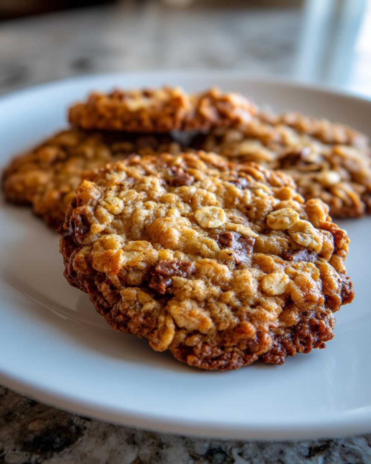 Peanut Butter Banana Oatmeal Cookies - detail 3