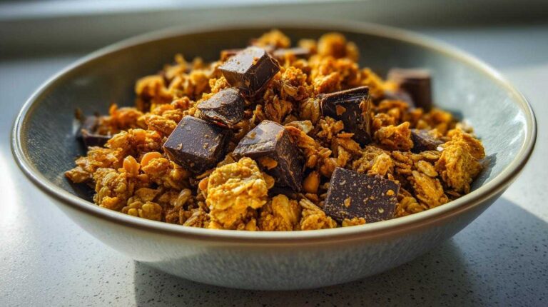 Peanut Butter Cup Granola