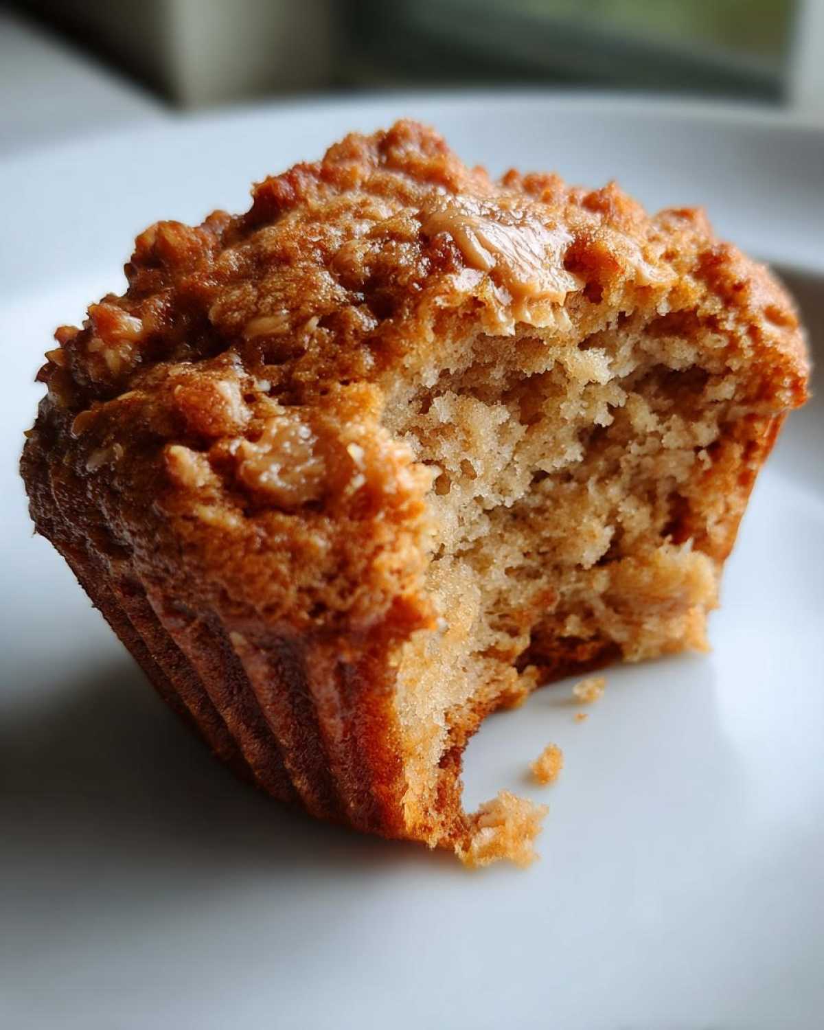 Peanut butter protein muffins - detail 4