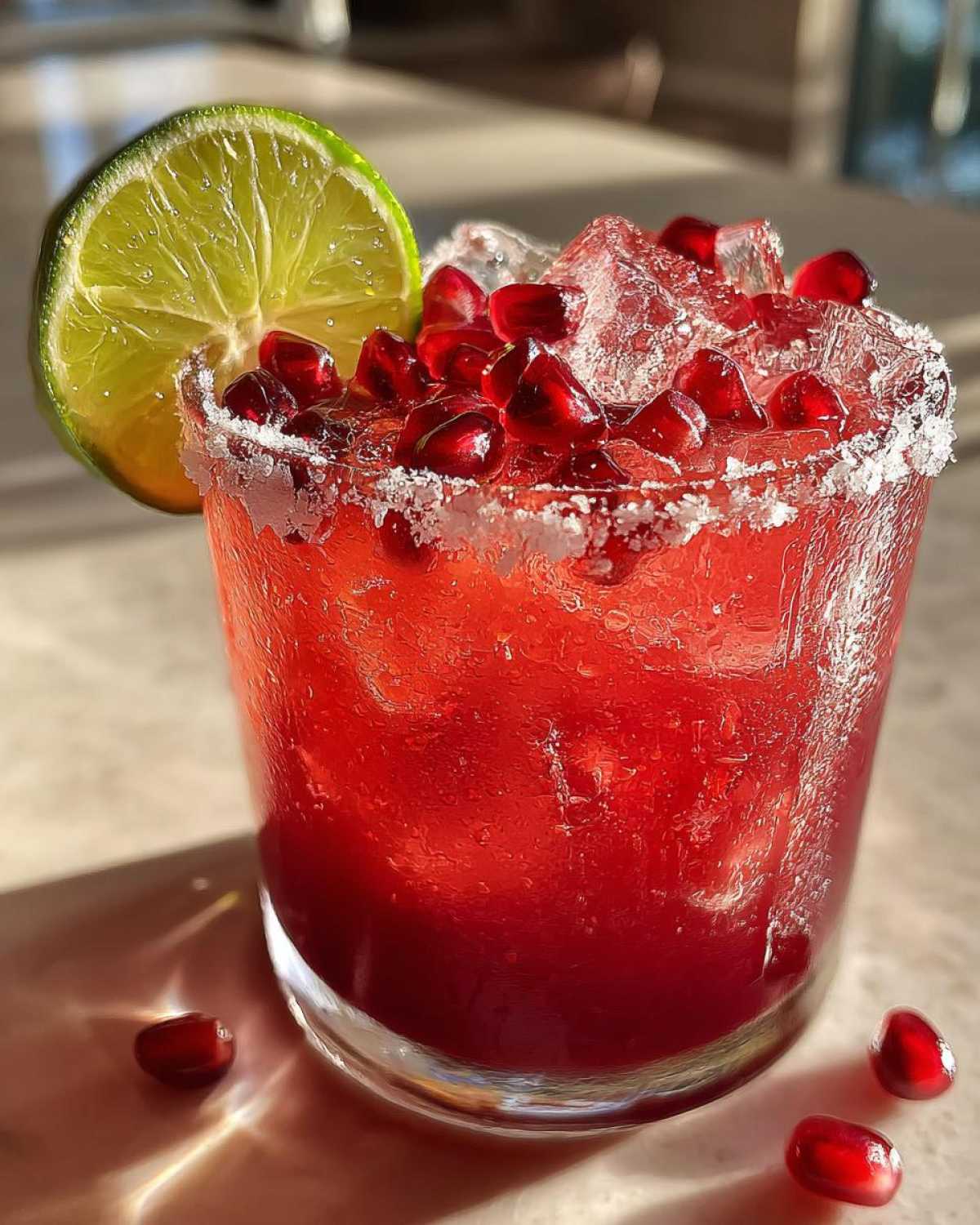 Pomegranate Margaritas - detail 2