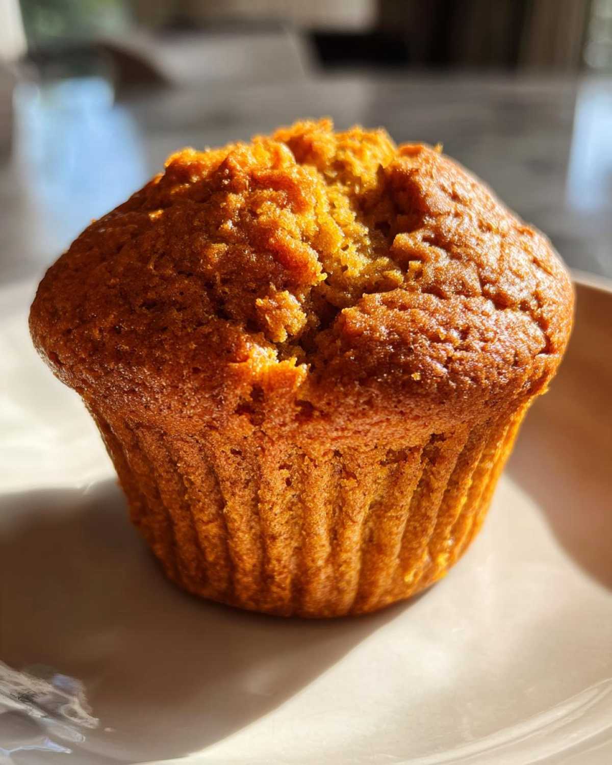 Pumpkin spice muffins - detail 2