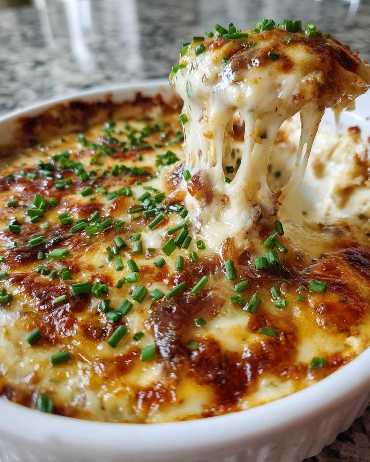 Smoked Gouda and Caramelized Onion Dip - detail 2