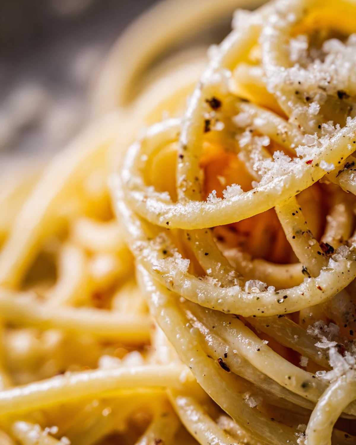 Spaghetti Cacio e Pepe - detail 2