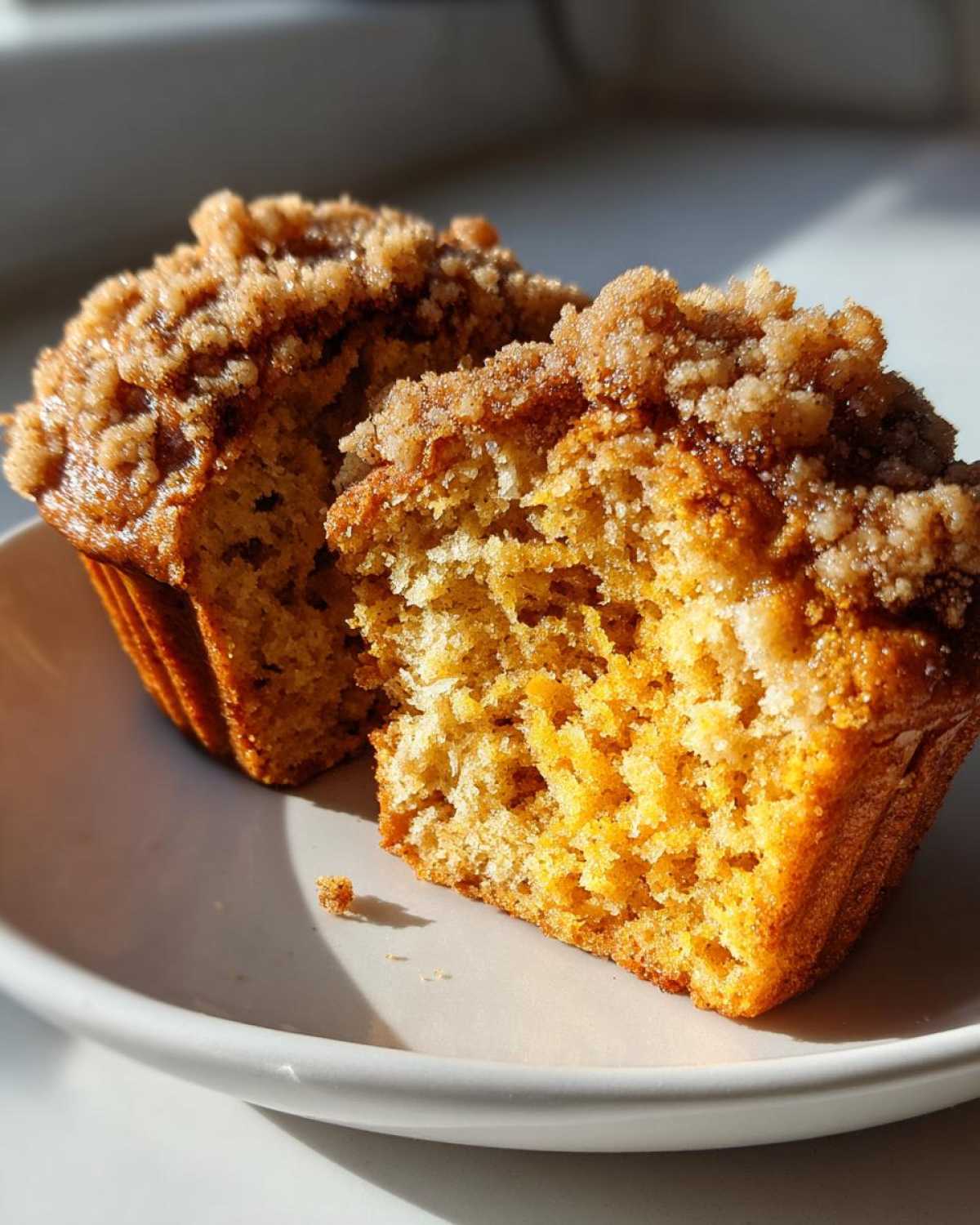 Spiced Pumpkin Streusel Muffins - detail 1