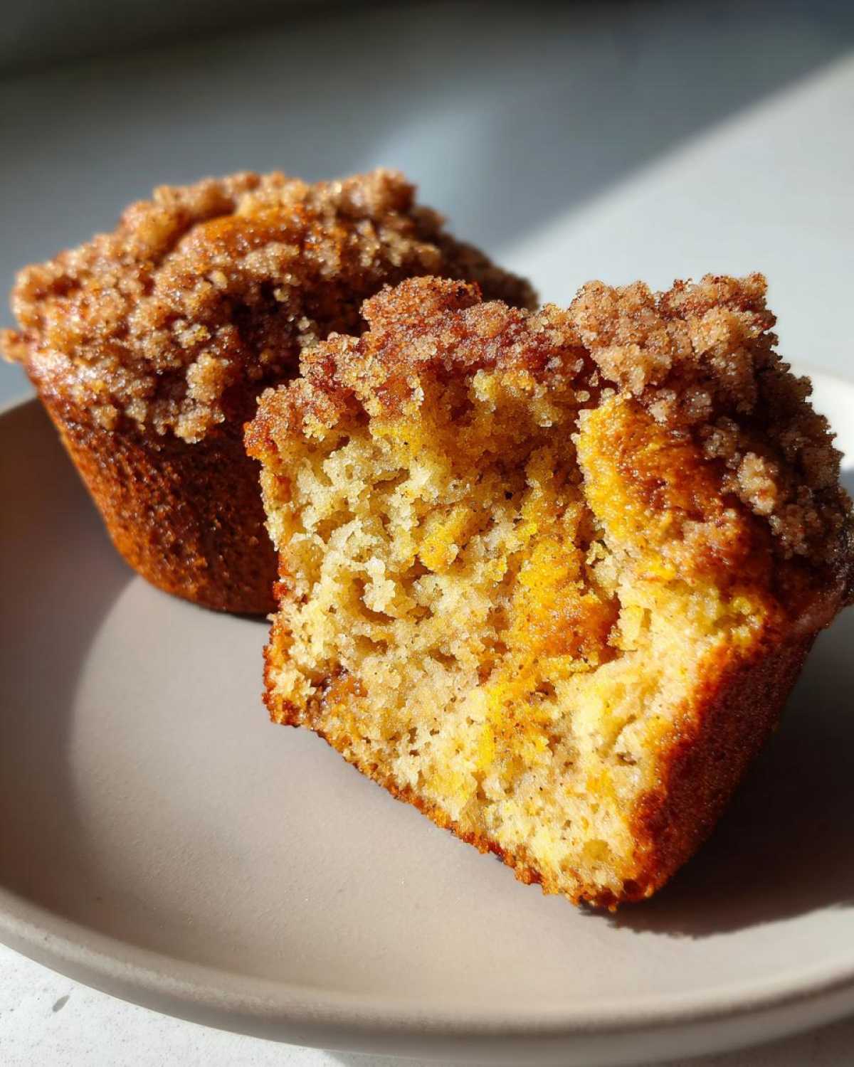 Spiced Pumpkin Streusel Muffins - detail 2