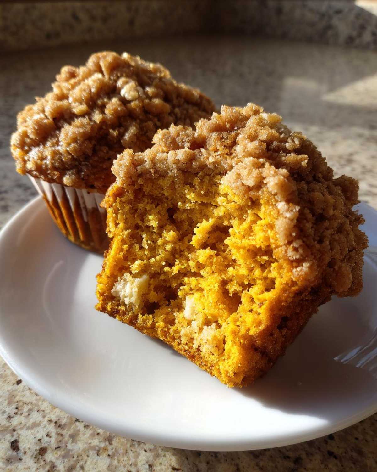 Spiced Pumpkin Streusel Muffins - detail 3