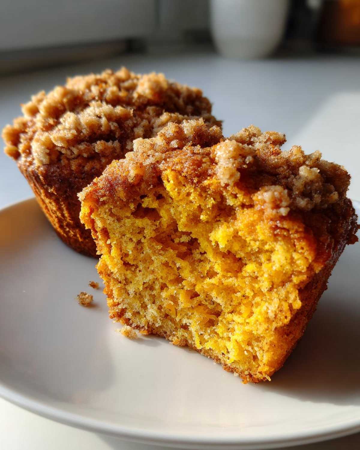 Spiced Pumpkin Streusel Muffins - detail 4