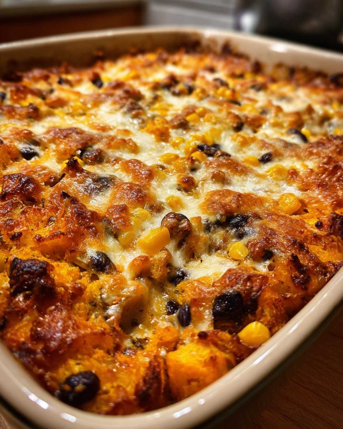 Spicy Southwest Squash Casserole with Corn and Black Beans - detail 3