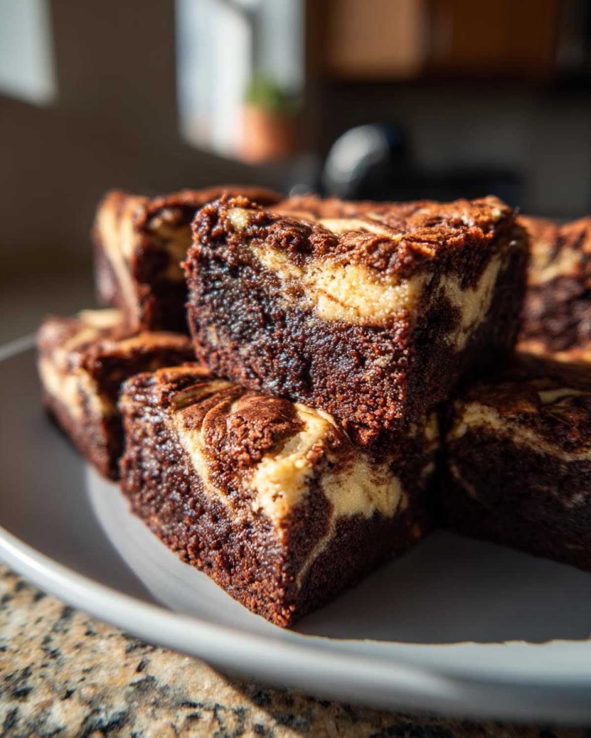 Tahini Swirl Brownies - detail 1
