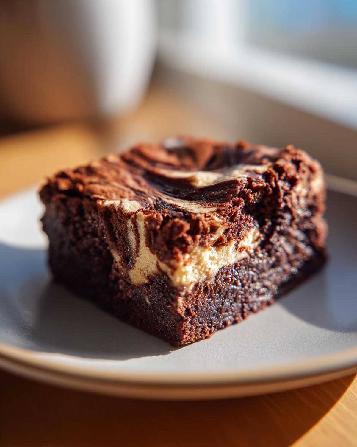 Tahini Swirl Brownies - detail 2