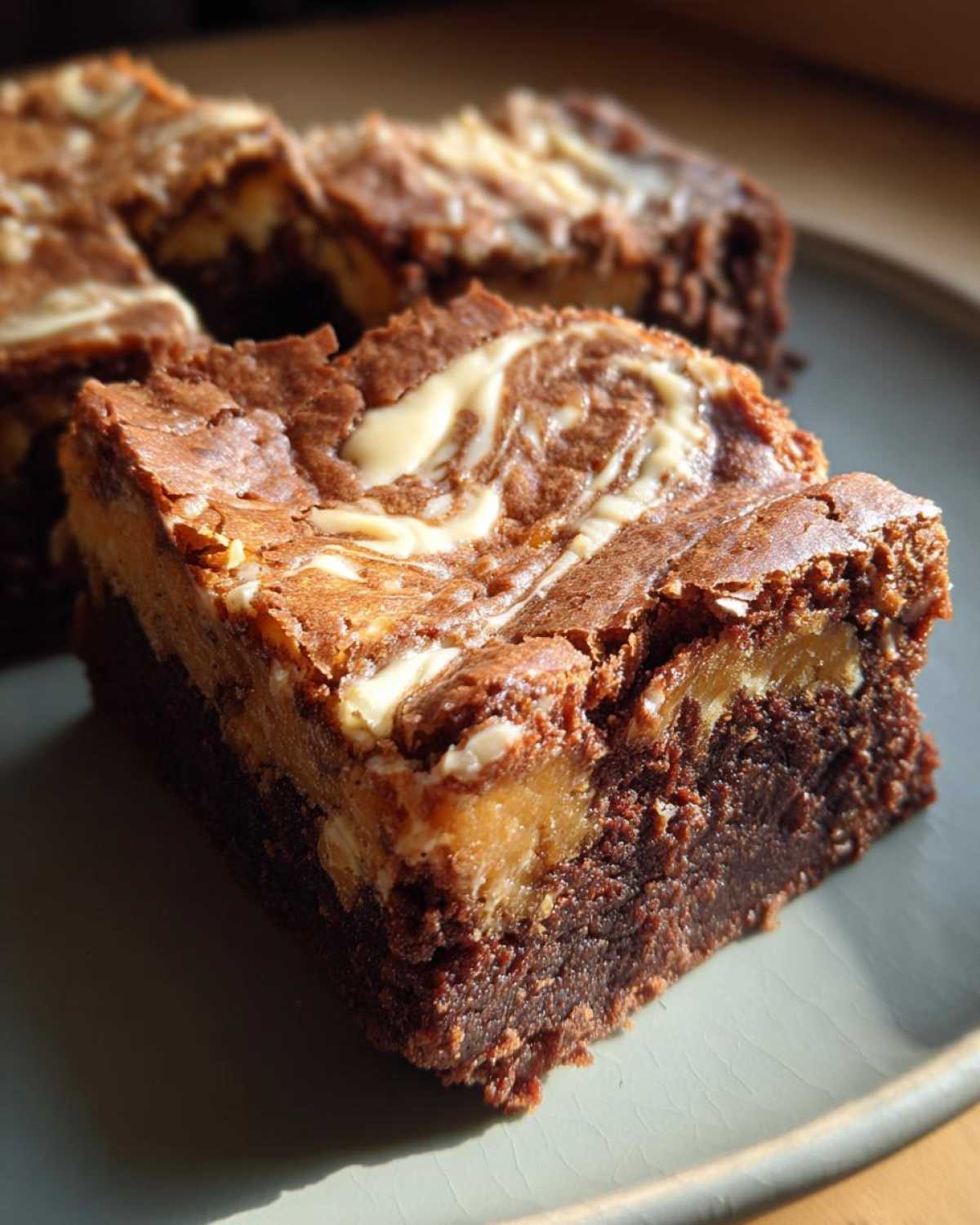 Tahini Swirl Brownies - detail 3