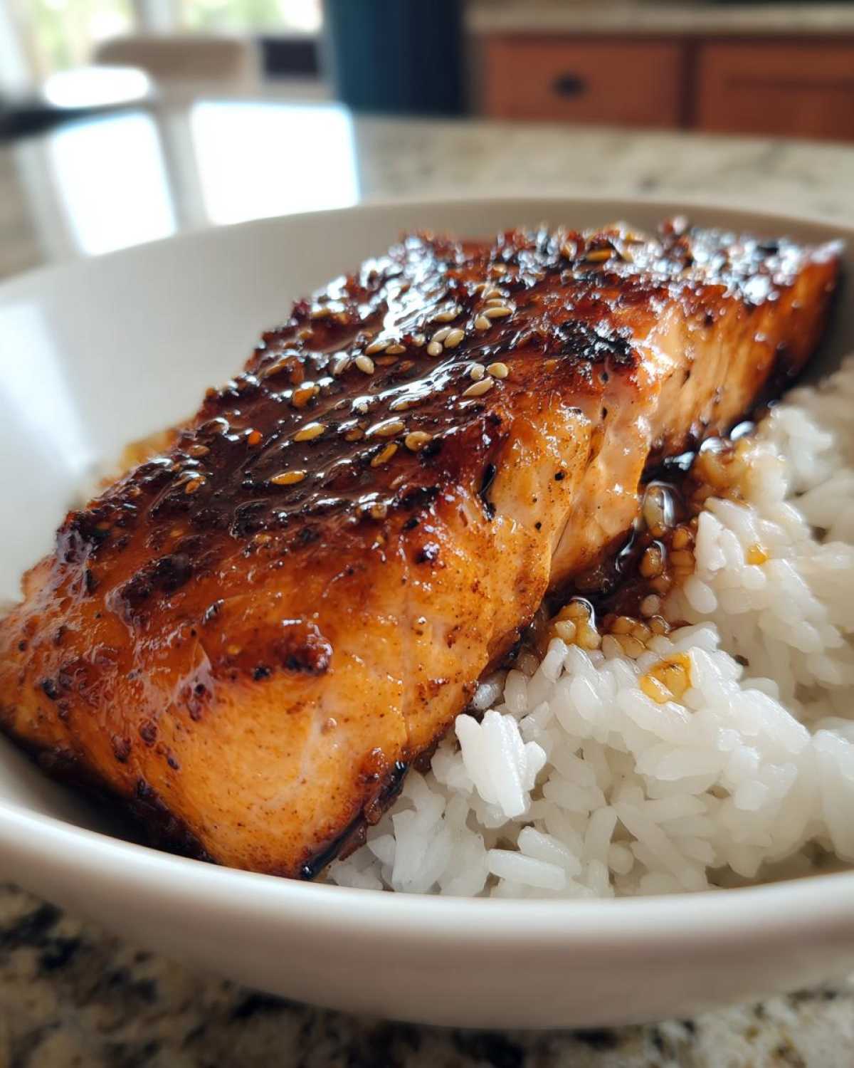 Teriyaki Salmon Bowl - detail 4