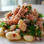 Tuna and White Bean Salad with a Lemon Vinaigrette