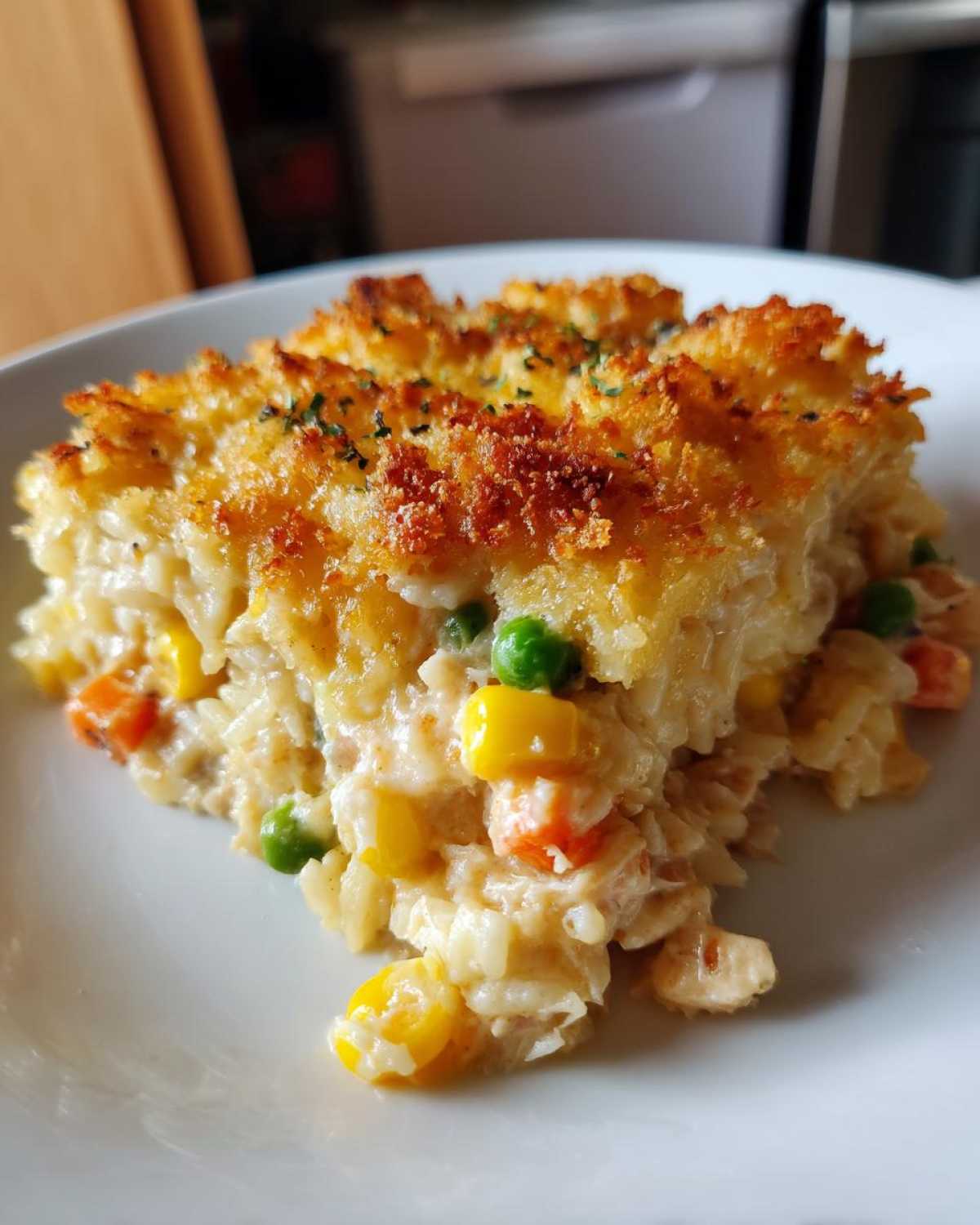 Tuna rice casserole - detail 1