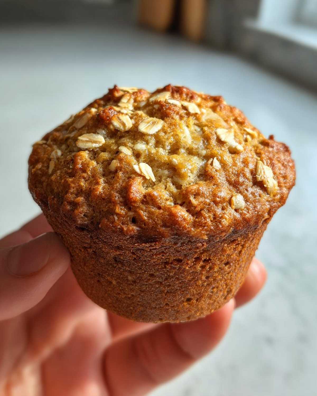 Vegan protein muffins - detail 1