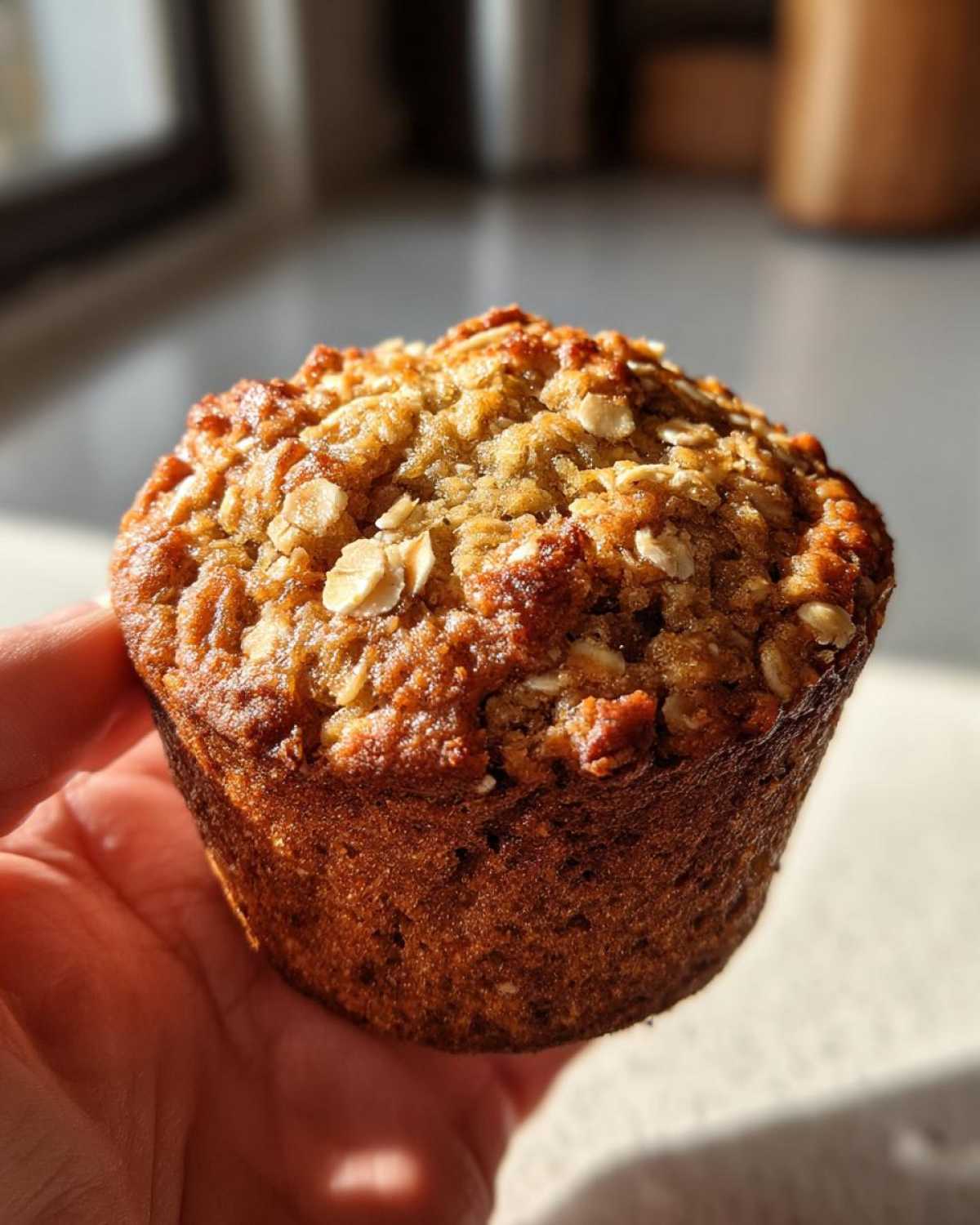 Vegan protein muffins - detail 4
