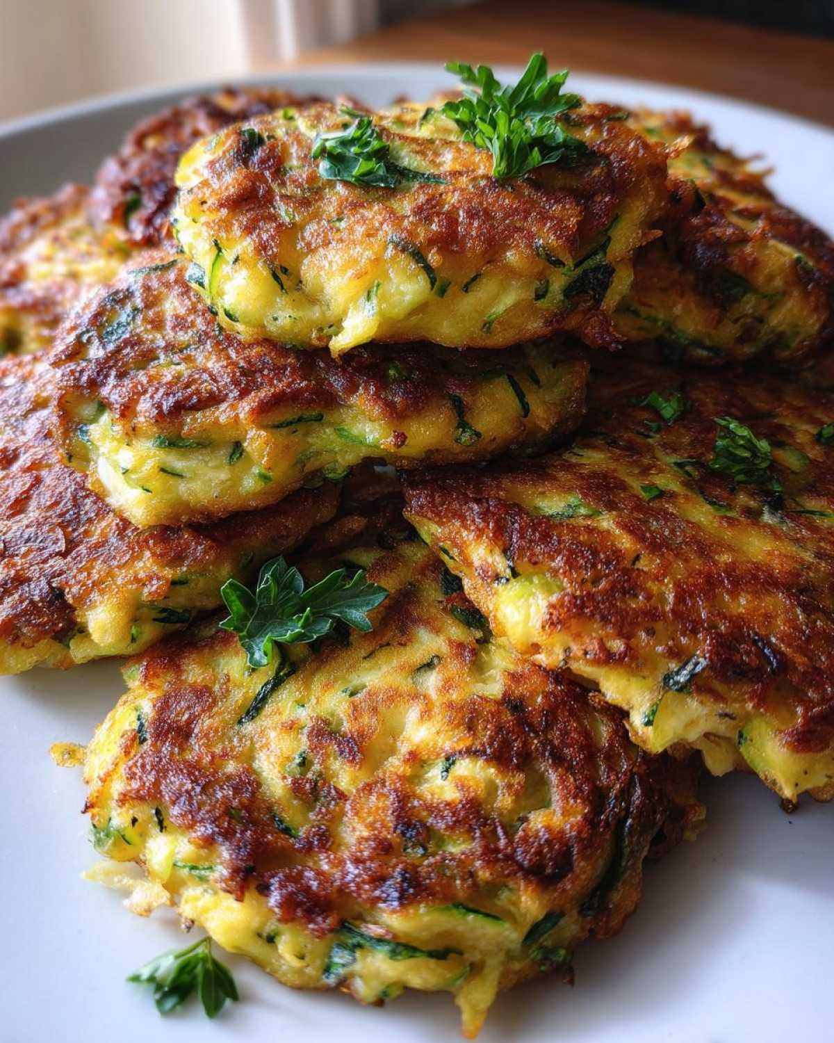Zucchini Fritters - detail 1