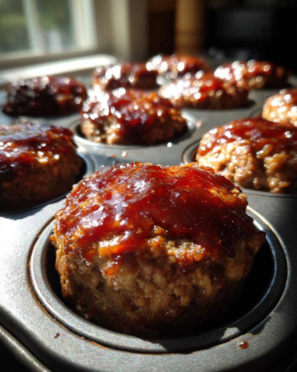 BBQ-Glazed Mini Meatloaves - detail 1