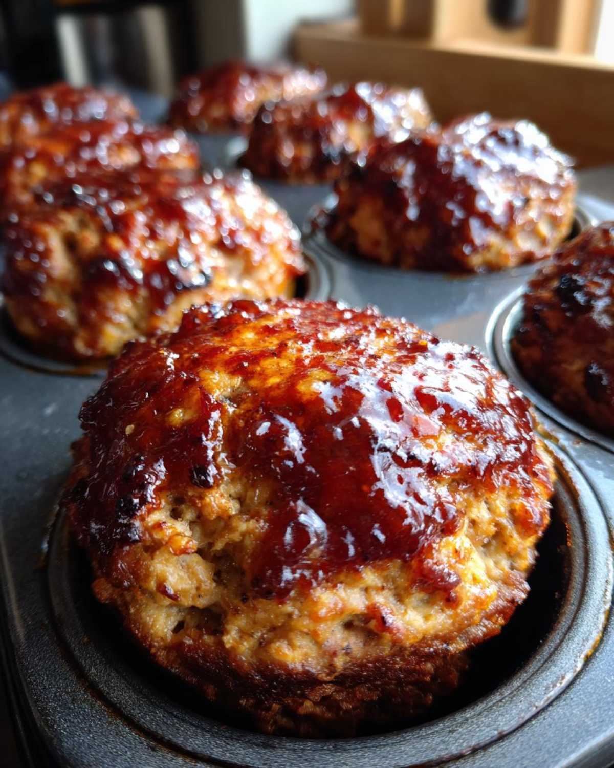 BBQ-Glazed Mini Meatloaves - detail 4