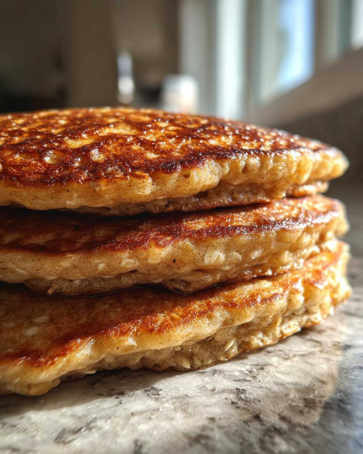 Banana Oatmeal Pancakes - detail 1