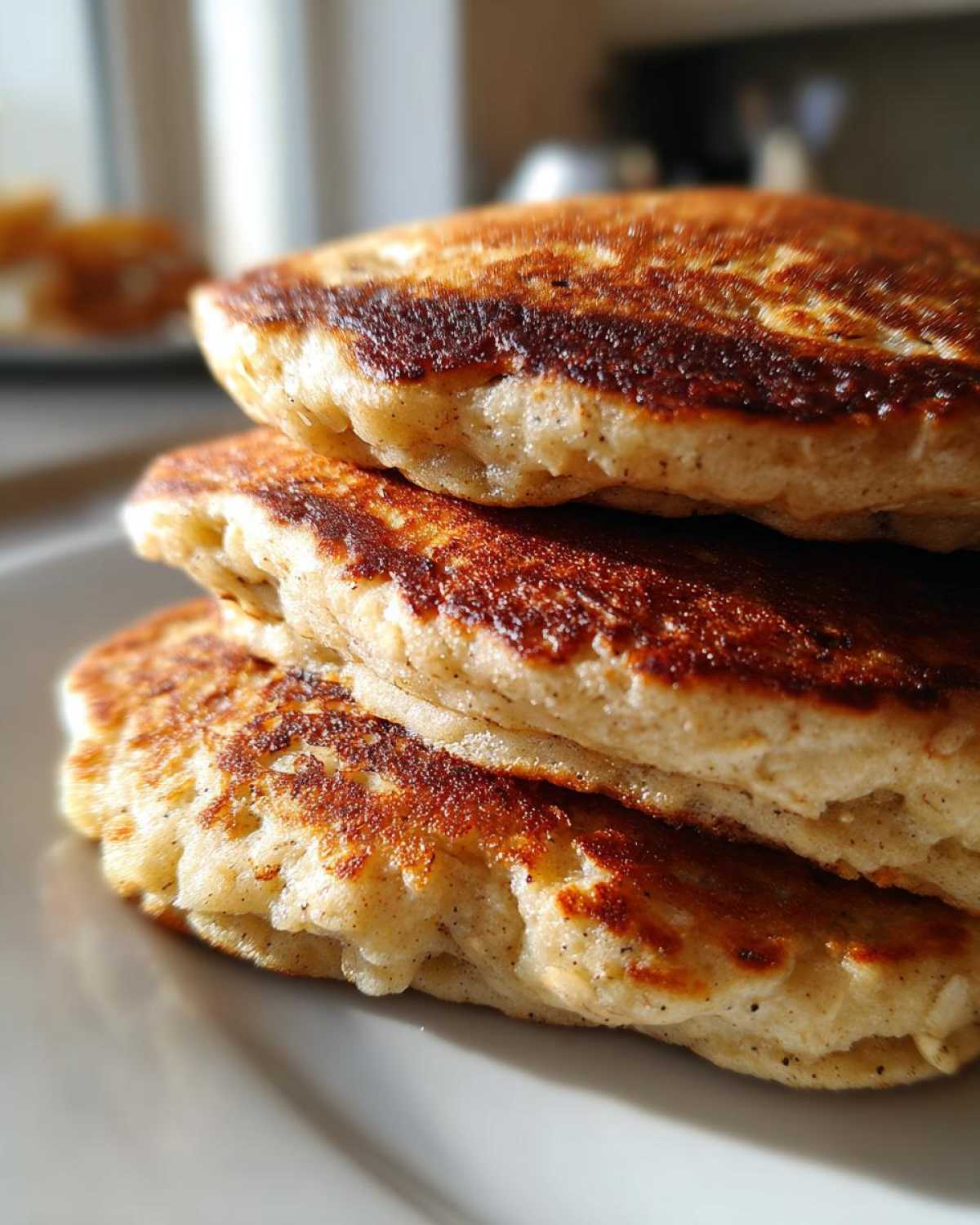Banana Oatmeal Pancakes - detail 2