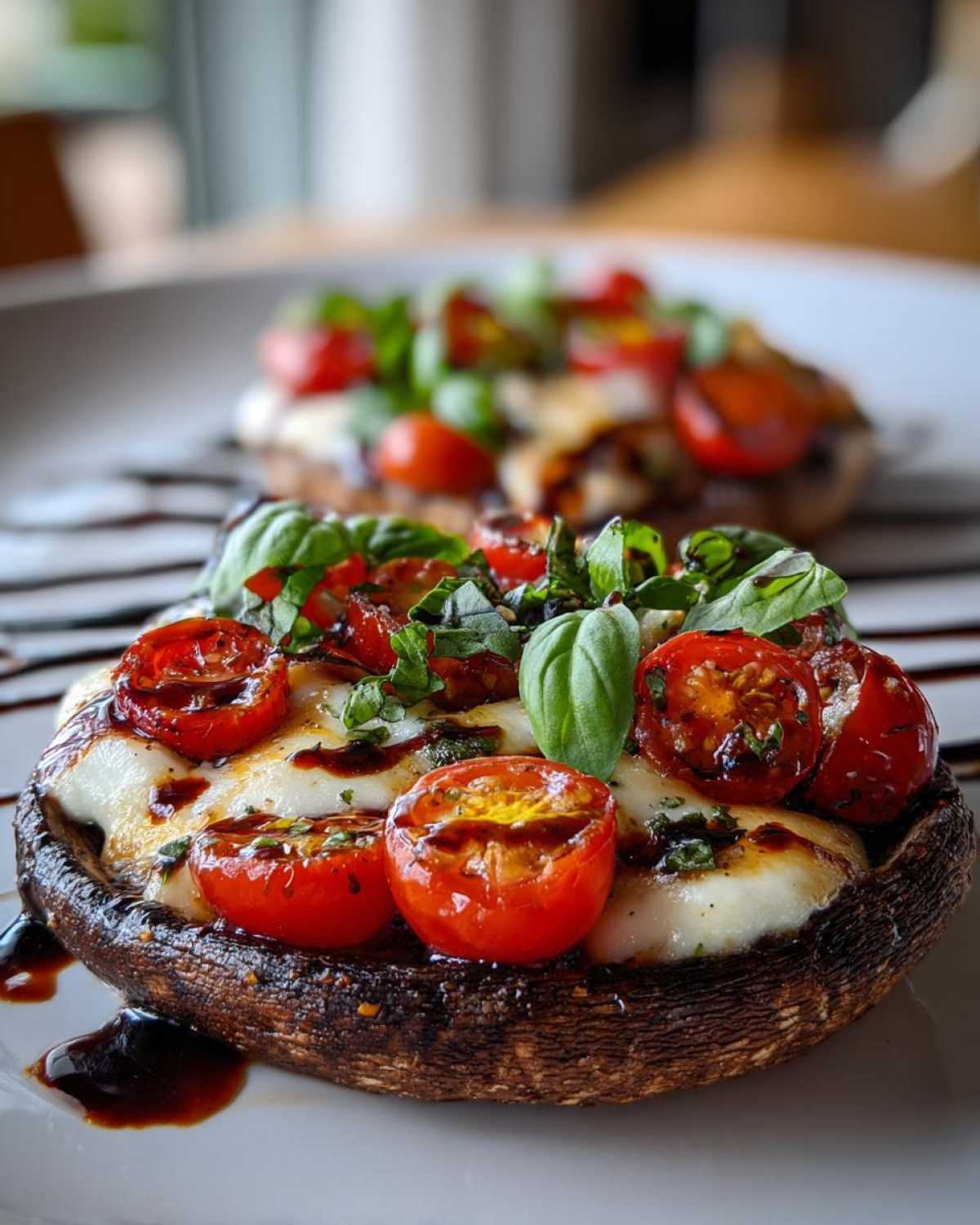 Caprese Stuffed Portobello Mushrooms - detail 3