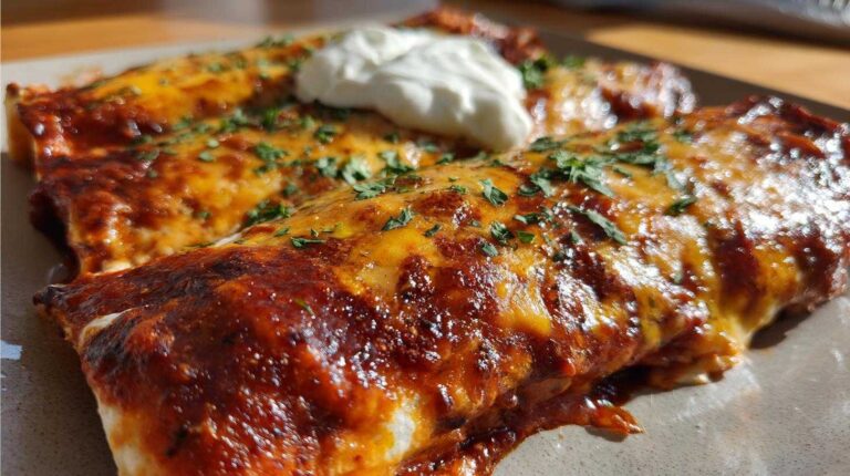 Cheesy Chicken Enchiladas