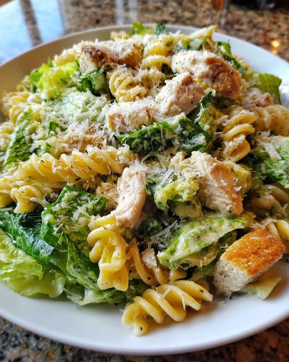 Chicken Caesar Pasta Salad - detail 3