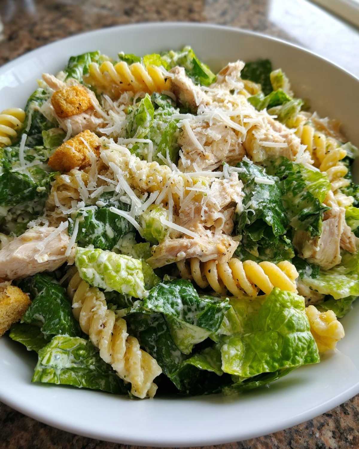 Chicken Caesar Pasta Salad - detail 4