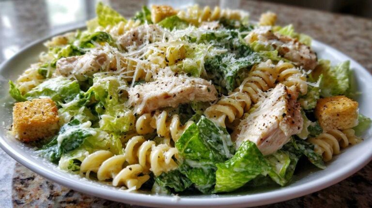 Chicken Caesar Pasta Salad
