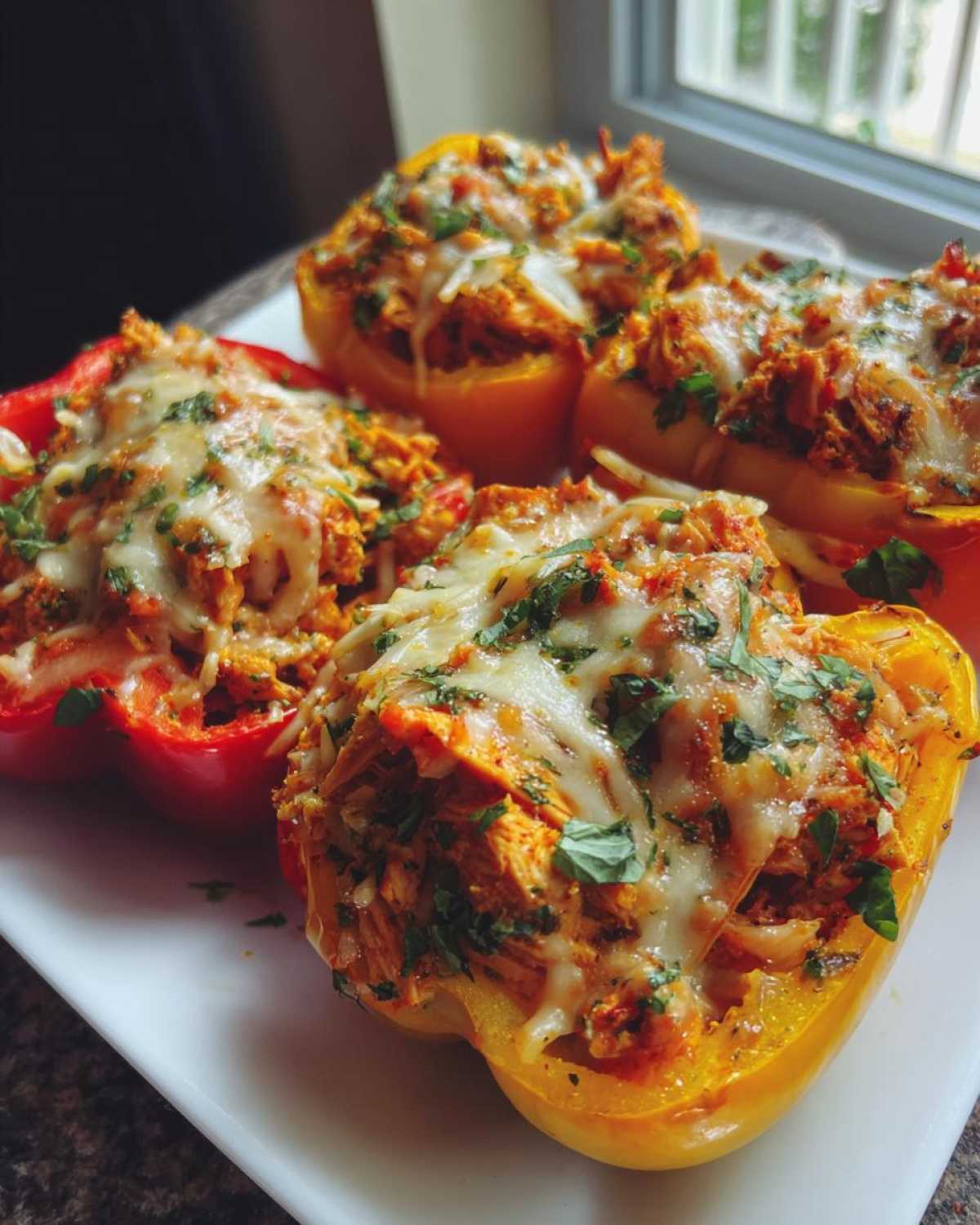 Chicken Fajita Stuffed Bell Peppers - detail 2