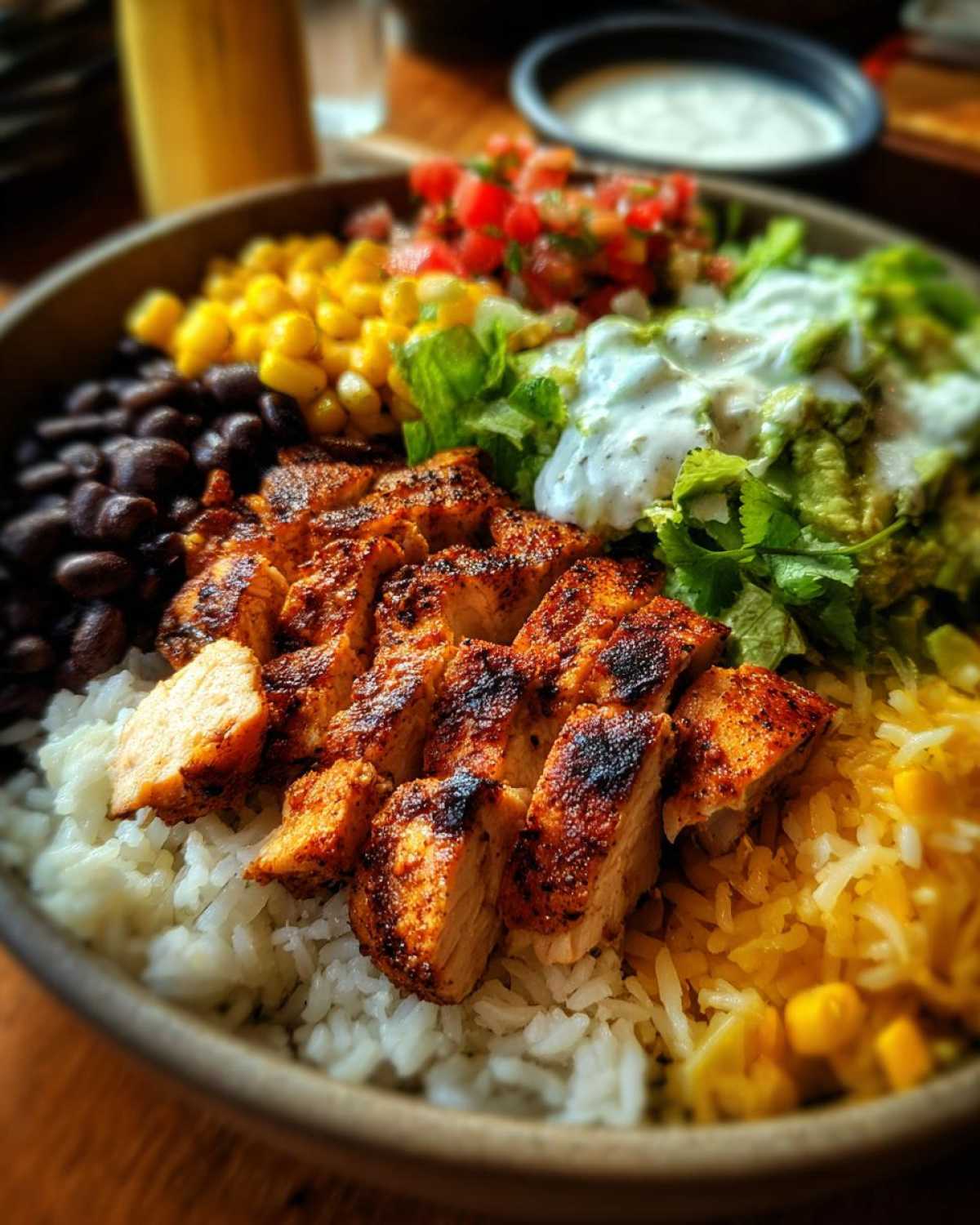Chipotle Chicken Burrito Bowl - detail 2