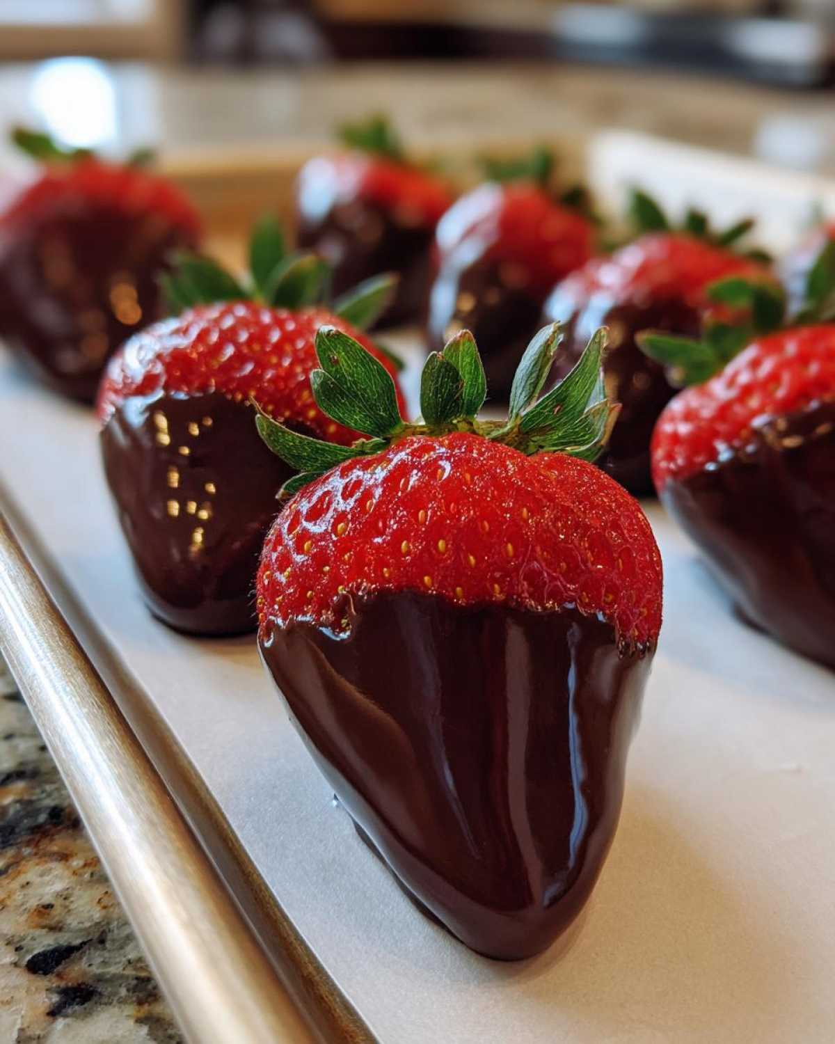 Chocolate Dipped Strawberries - detail 2
