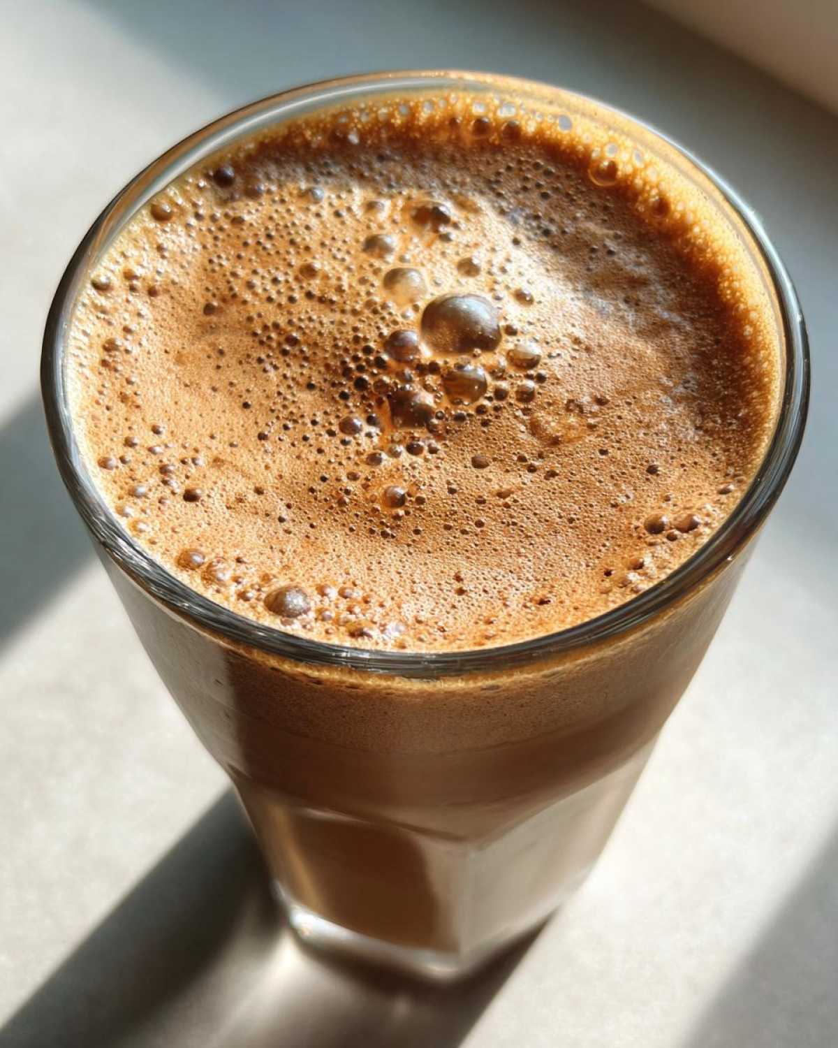 Chocolate Peanut Butter Smoothie (Protein-Packed) - detail 2