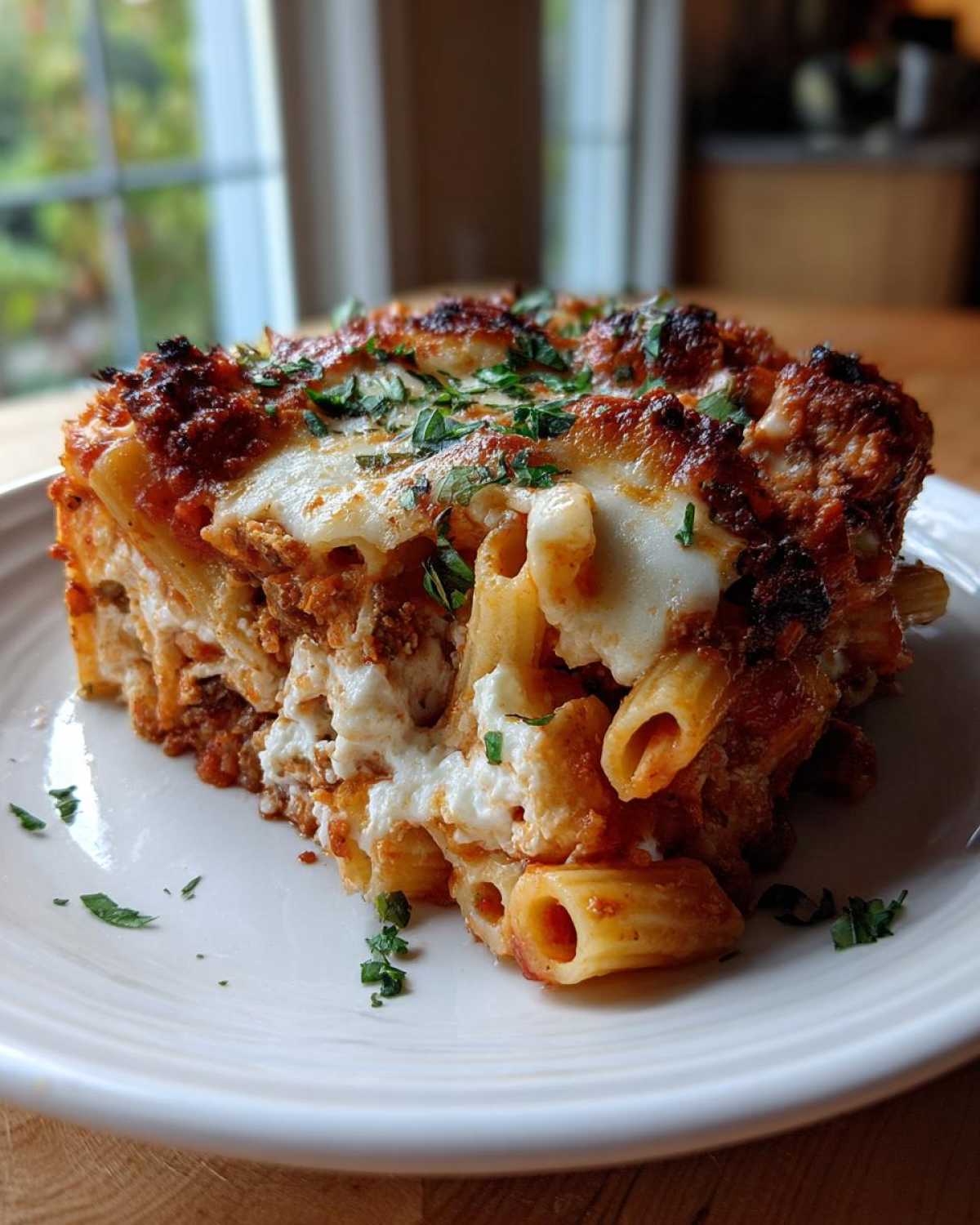 Classic Baked Ziti with Ricotta - detail 3