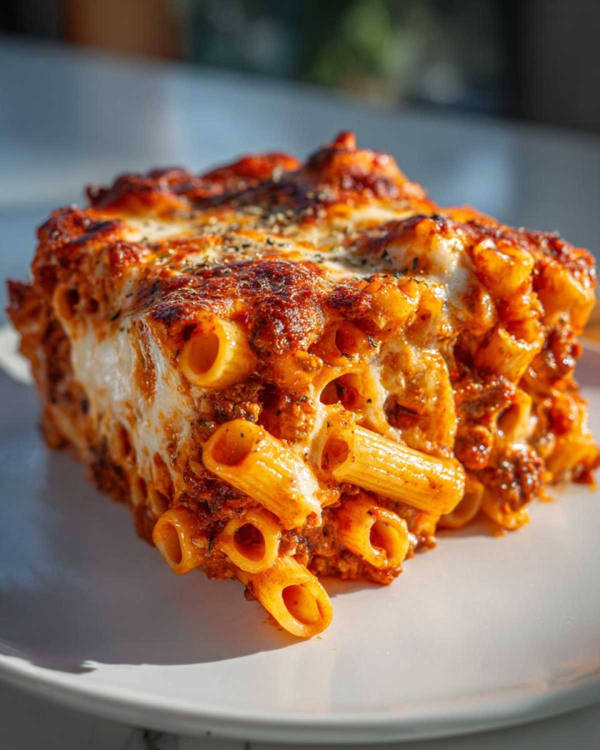 Classic Baked Ziti with Ricotta - detail 4