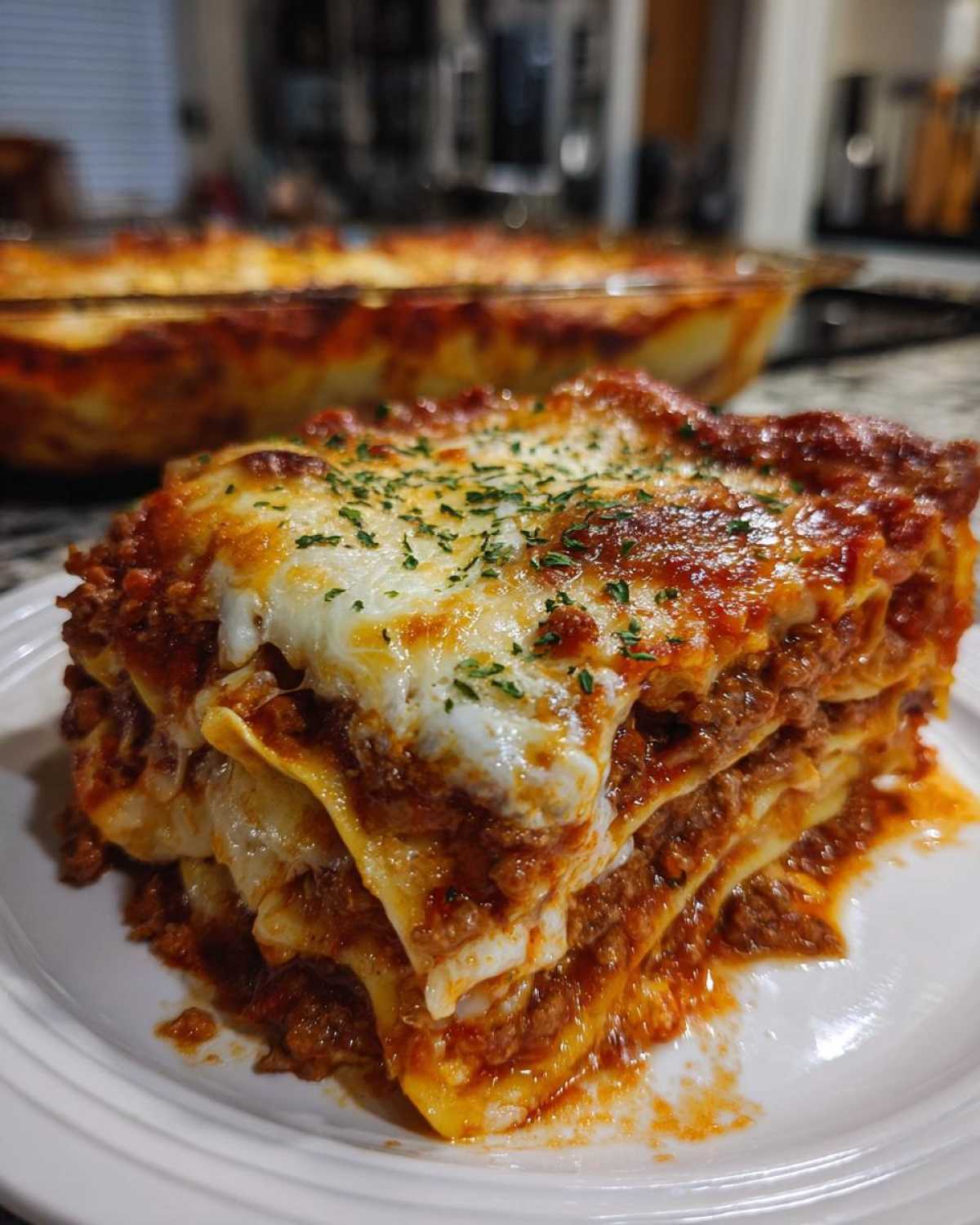 Classic Beef Lasagna - detail 2