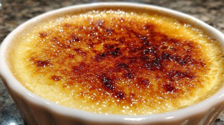 Classic French Crème Brûlée
