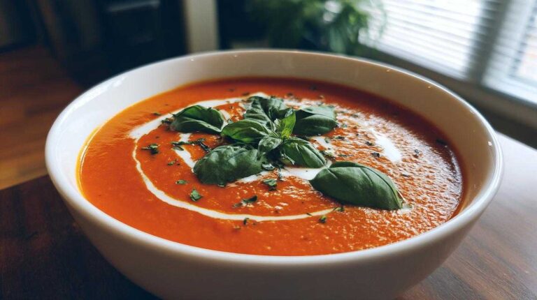 Amazing Creamy Tomato Basil Soup (Easy Homemade) Creamy Tomato Basil Soup (Easy Homemade)