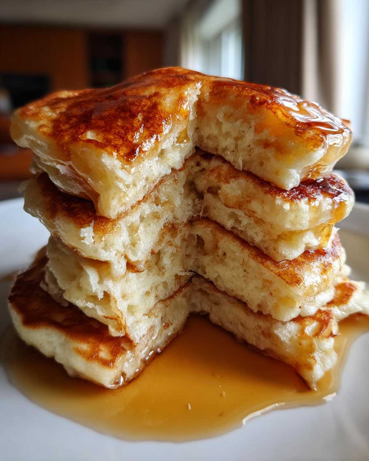 Fluffy Buttermilk Pancakes - detail 1